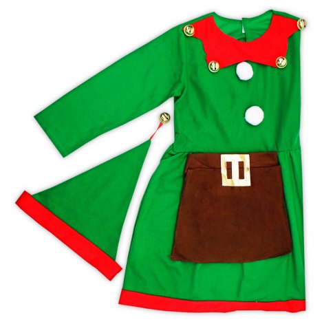 Disfraz Niña Elfa Navidad