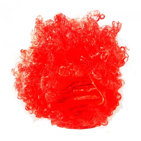 Peluca Payaso Roja